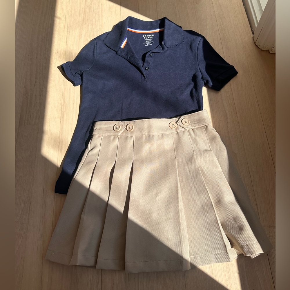 Girls School Uniform 2 Piece Set